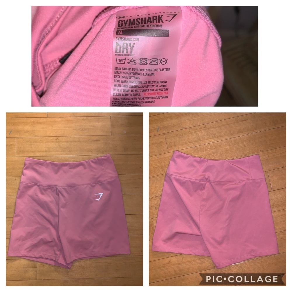 GYMSHARK DREAMY SHORTS PINK